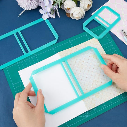 3 Guías para Libretas Post It Azul Encuadernacion Hobbees