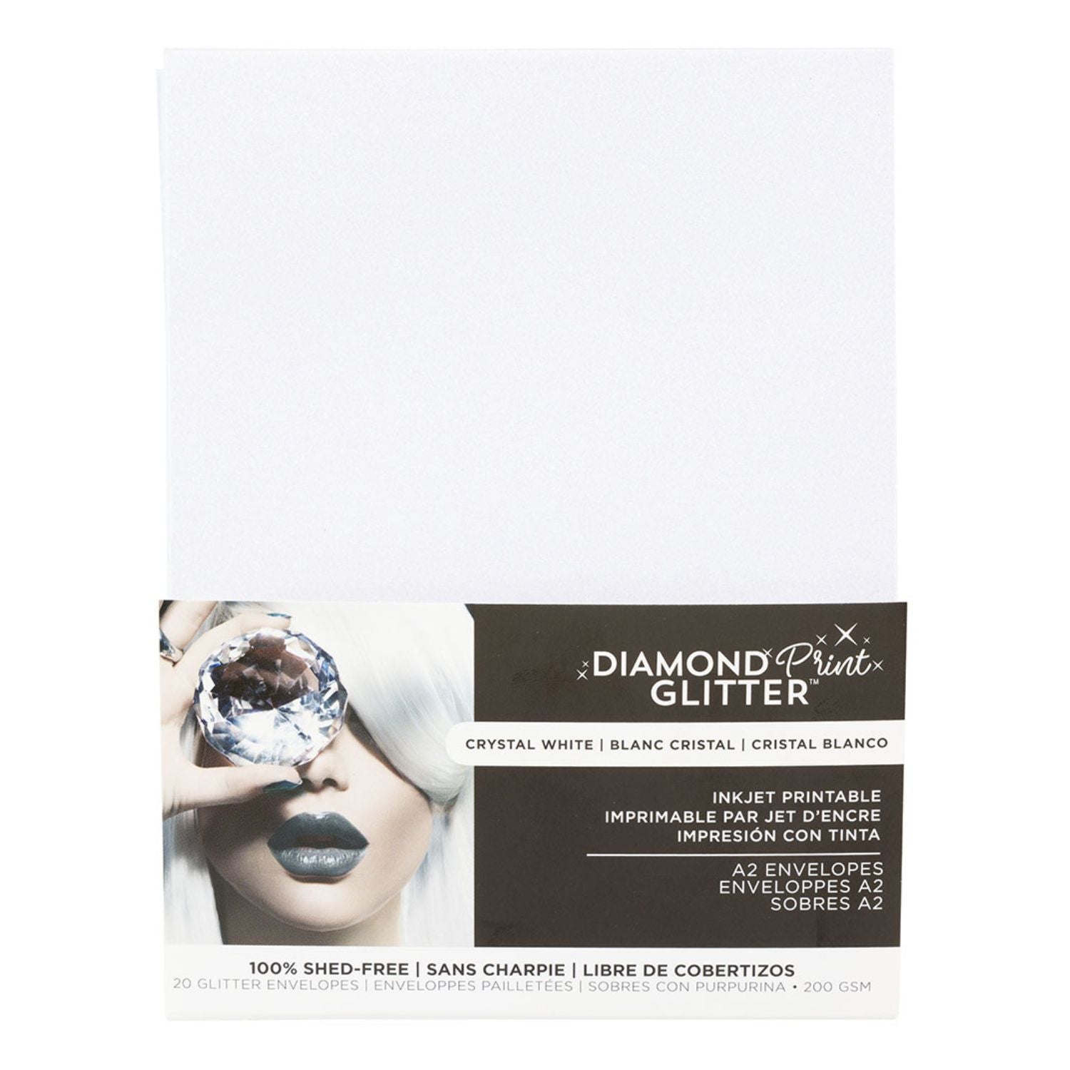 Inkjet Printable Glitter Envelopes A2 / Sobres Glitter Imprimibles Papel Harmony Paper