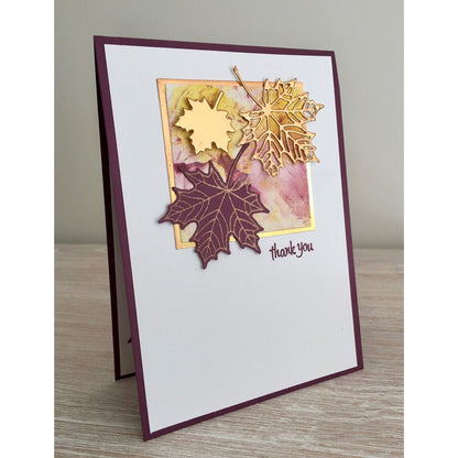 Suajes de Hojas de Maple 