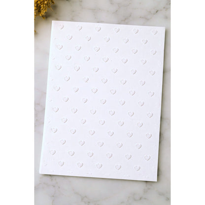 Folder de Embossing Corazoncitos Folders de Grabado Angie Guerra