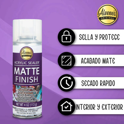 Spray Acrylic Sealer / 3 Selladores Acrílicos En Aerosol Adhesivos / Pegamentos Aleene&