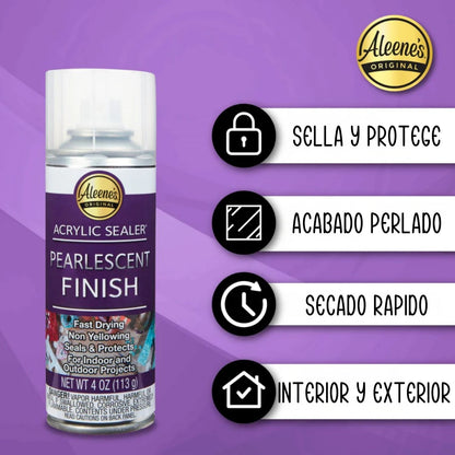 Spray Acrylic Sealer / 3 Selladores Acrílicos En Aerosol Adhesivos / Pegamentos Aleene&