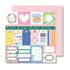 Poppy & Pear Paper Sheet 12" / Hoja de Papel Cutie Papel, Hojas Sueltas American Crafts