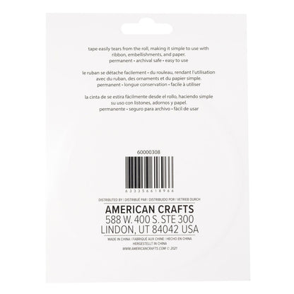 Sticky Thumb Double-Sided Tape 2" / Cinta Adhesiva Doble Cara Adhesivos / Pegamentos Sticky Thumb