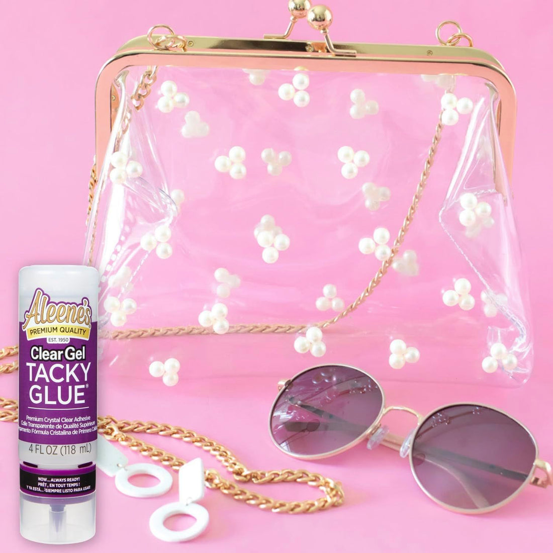 Always Ready Clear Gel Tacky Glue / Pegamento en Gel Siempre Listo Adhesivos / Pegamentos Aleene&