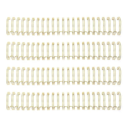Cinch Wires Gold .75" / 4 Arillos Dorados 3/4" Arillos para Engargolar We R Memory Keepers