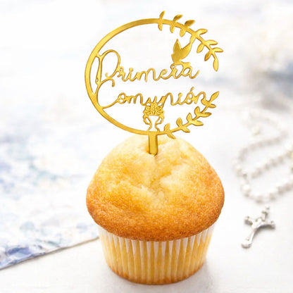 Suaje de Paloma y Topper para Cupcakes de Primera Comunión Dados de Corte / Suajes / Troqueles Hobbees