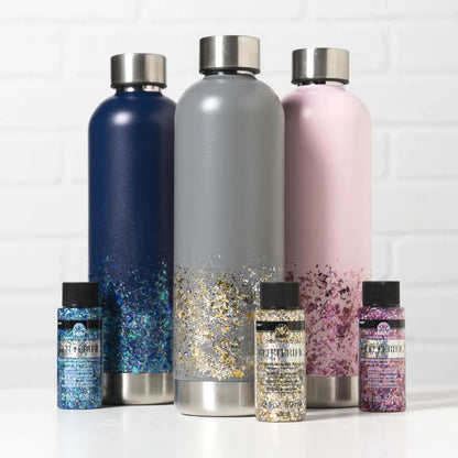 FolkArt Glitterific Paint Silver / Pintura Acrílica con Glitter Acrìlicos Plaid