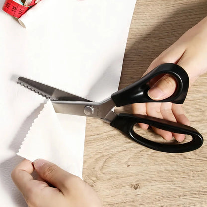Hemline Silver Pinking Shears / Tijeras Para Tela Corte Zig Zag Tijeras / Cutters Hobbees