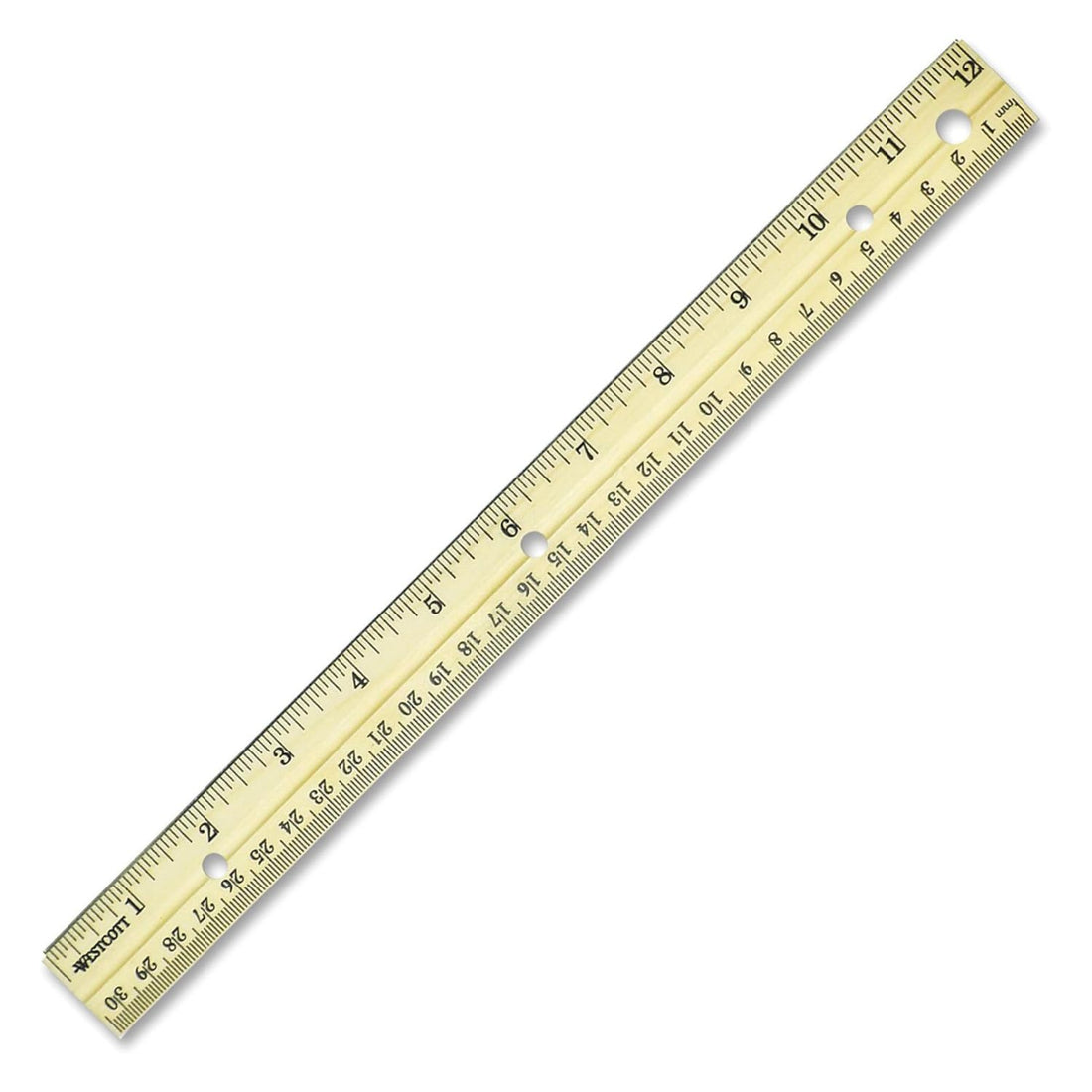 Wood Ruler / Regla de Madera Borradores y Reglas Westcott