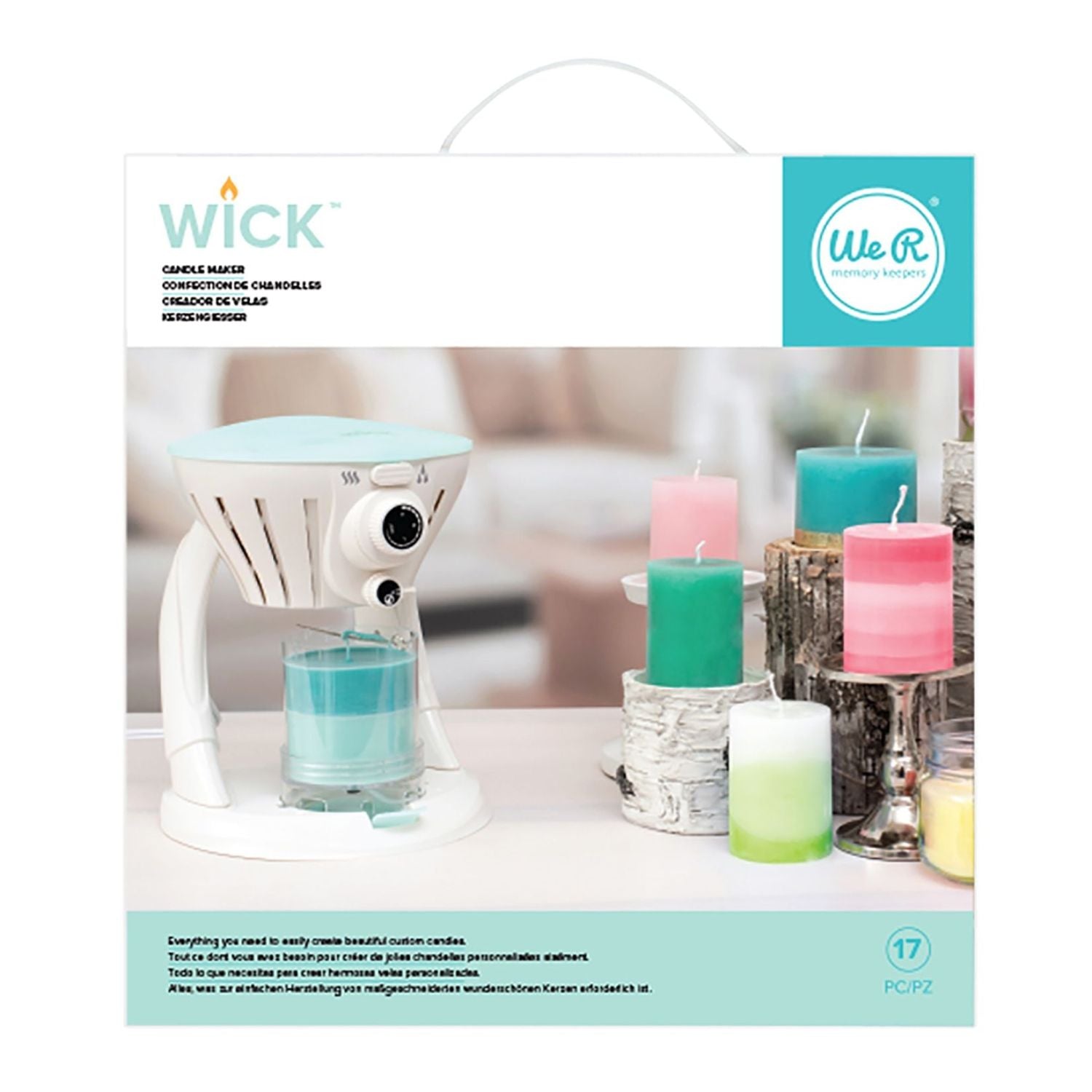 The Wick Candle Making Kit / Máquina y Accesorios Para Hacer Velas Máquinas We R Memory Keepers