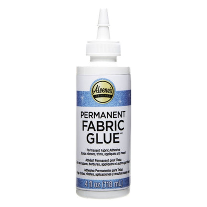Permanent Fabric Glue / Pegamento Permanente Para Telas Adhesivos / Pegamentos Aleene&