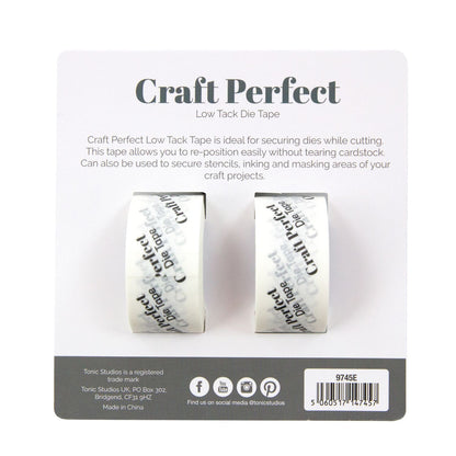 Low Tack Die Tape / Cinta Adhesiva De Baja Adherencia Para Troquelado Adhesivos / Pegamentos Craft Perfect