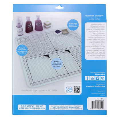 Tempered Glass Cutting Mat / Tapete de Corte de Vidrio Templado Tapetes, Mats Tonic Studios