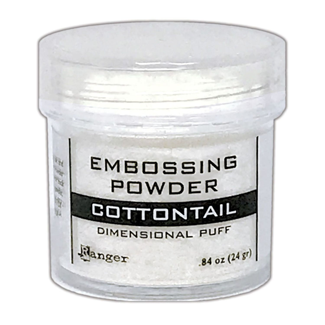 Embossing Powder Cottontail / Polvo de Embossing Conejo Blanco Polvos de Embossing Ranger