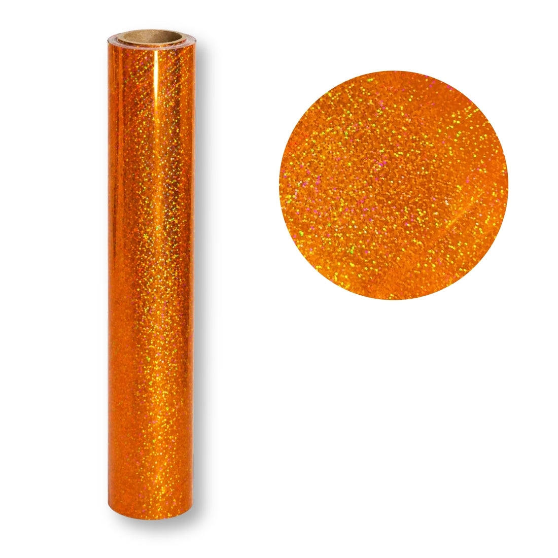 Foil para Tinta Toner Naranja Glitter Premium 3m Foil Reactivo Angie Guerra