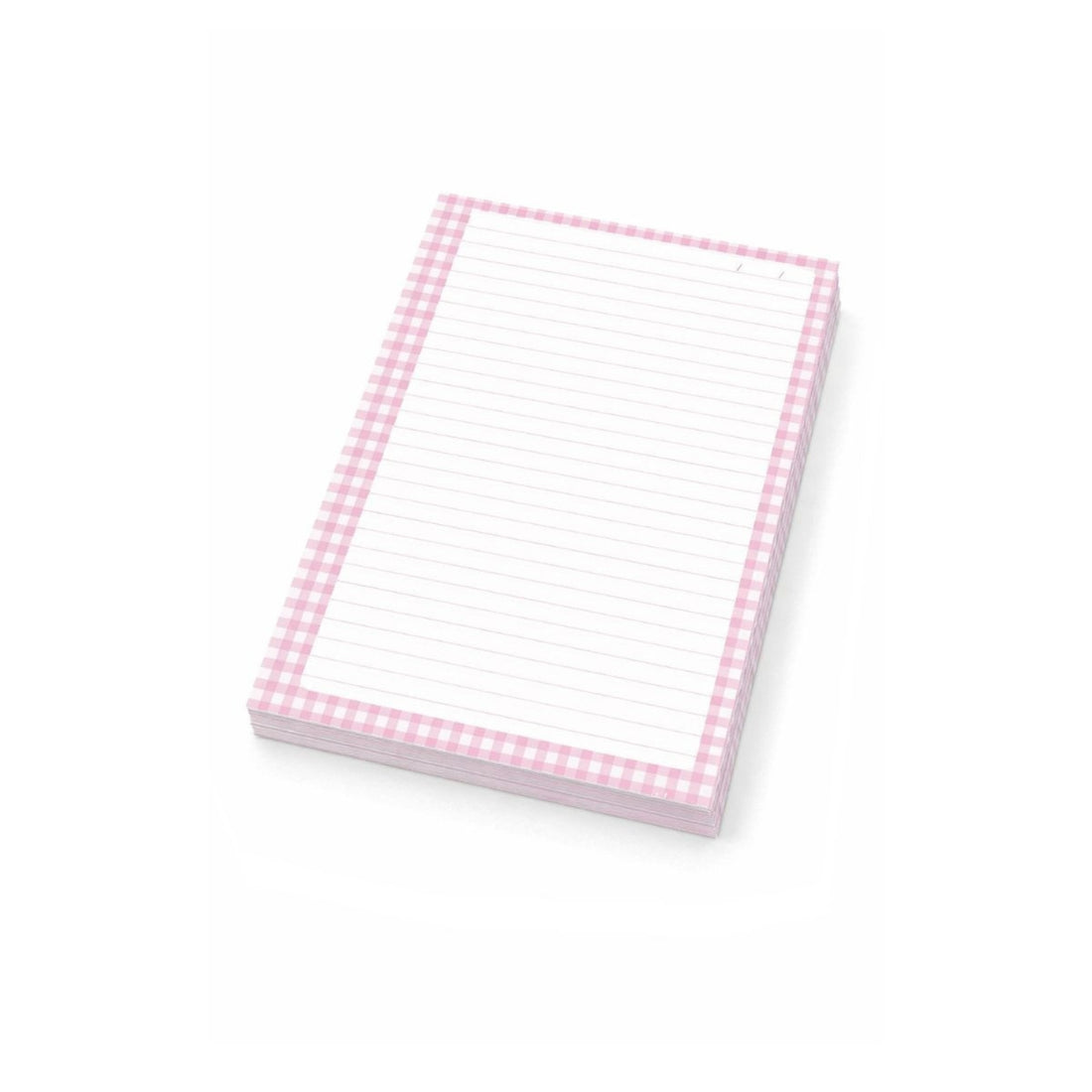 100 Hojas Interiores 1/4 Carta Cuadros Rosa Encuadernacion Crazy Crafts