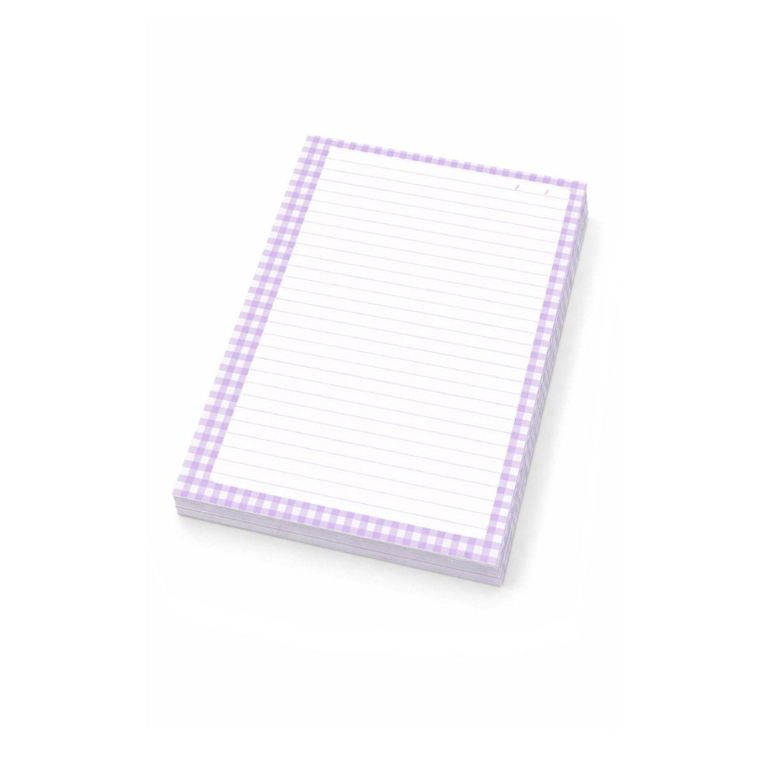 100 Hojas Interiores 1/4 Carta Cuadros Lila Encuadernacion Crazy Crafts