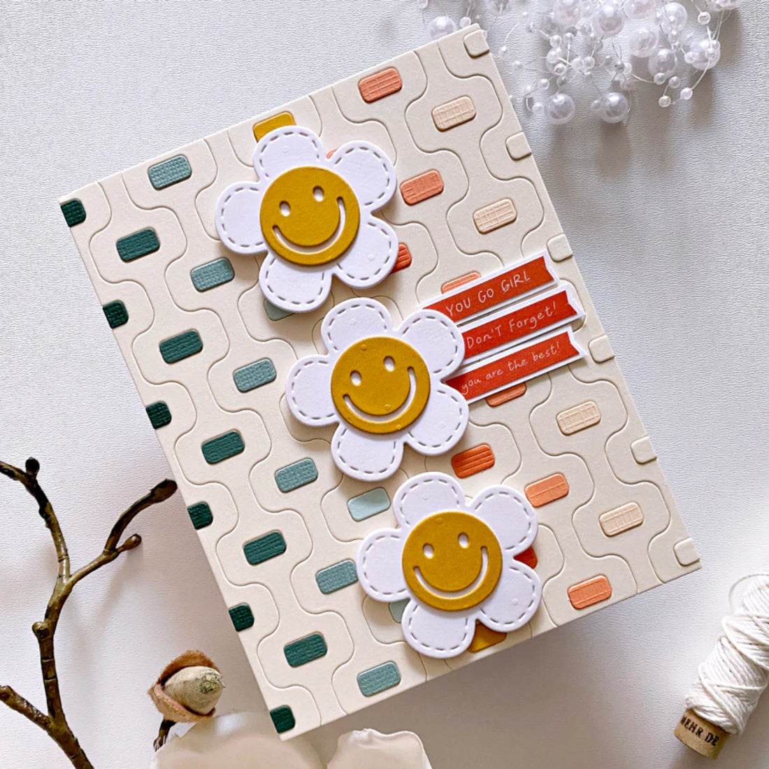 Set de Suajes o Troqueles de Flores Smiley Dados de Corte / Suajes / Troqueles Hobbees