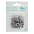 Silver Oval Eyelets / Ojillos Ovalados Plateados Eyelets, Ojilos We R Makers