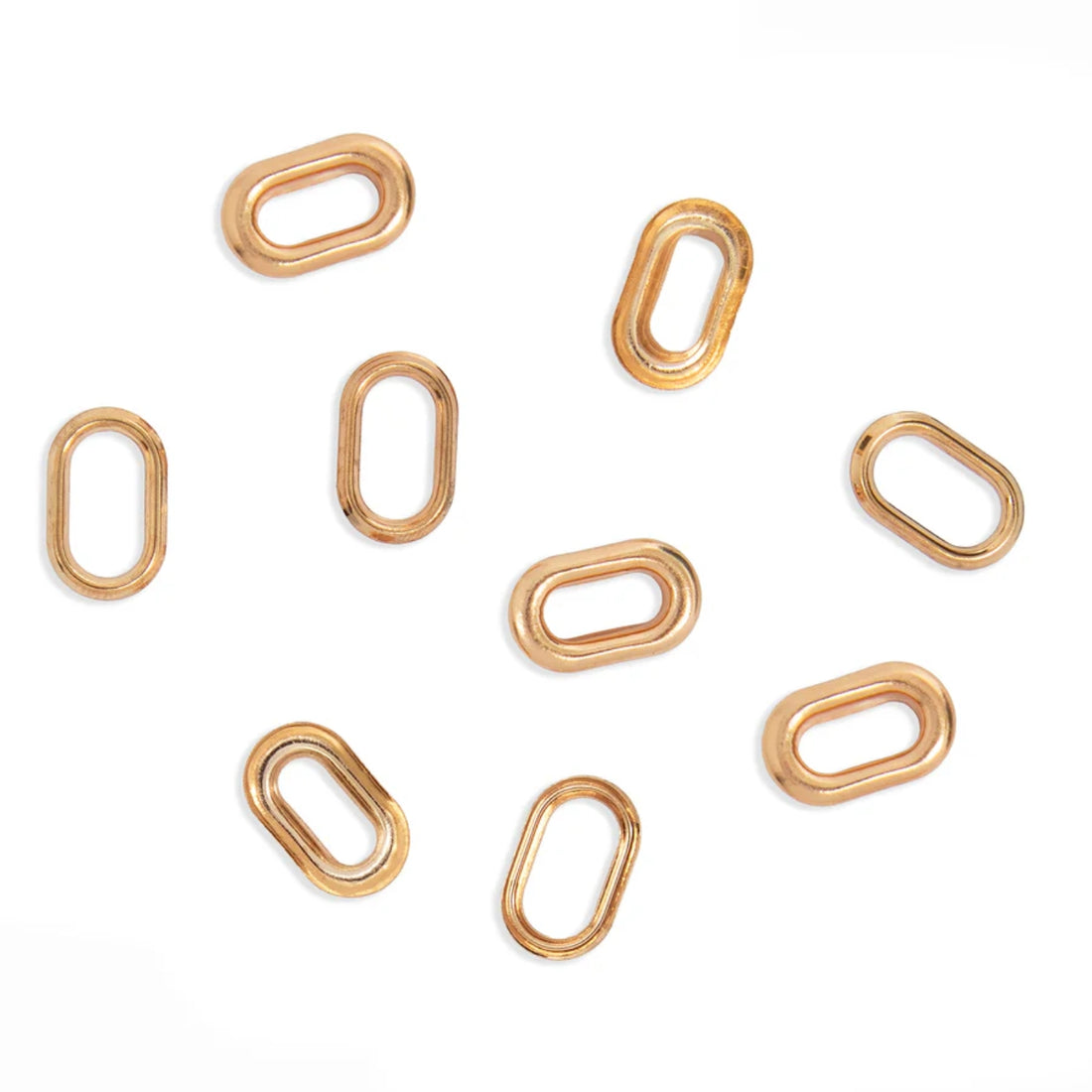 Gold Oval Eyelets / Ojillos Ovalados Dorados Eyelets, Ojilos We R Makers