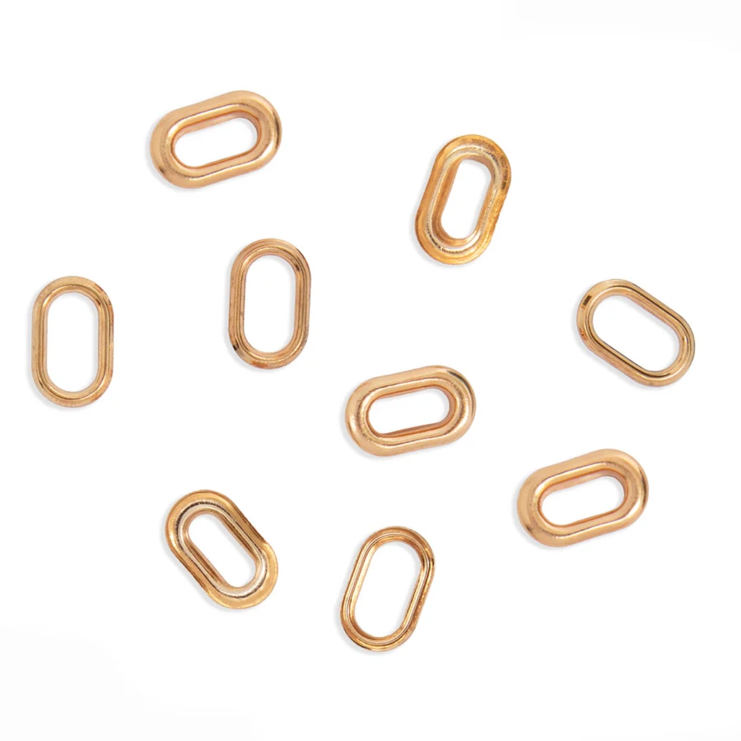 Gold Oval Eyelets / Ojillos Ovalados Dorados Eyelets, Ojilos We R Makers