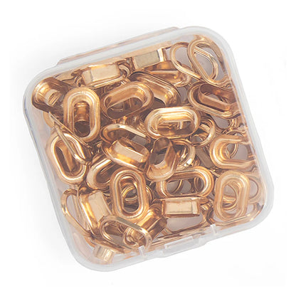 Gold Oval Eyelets / Ojillos Ovalados Dorados Eyelets, Ojilos We R Makers