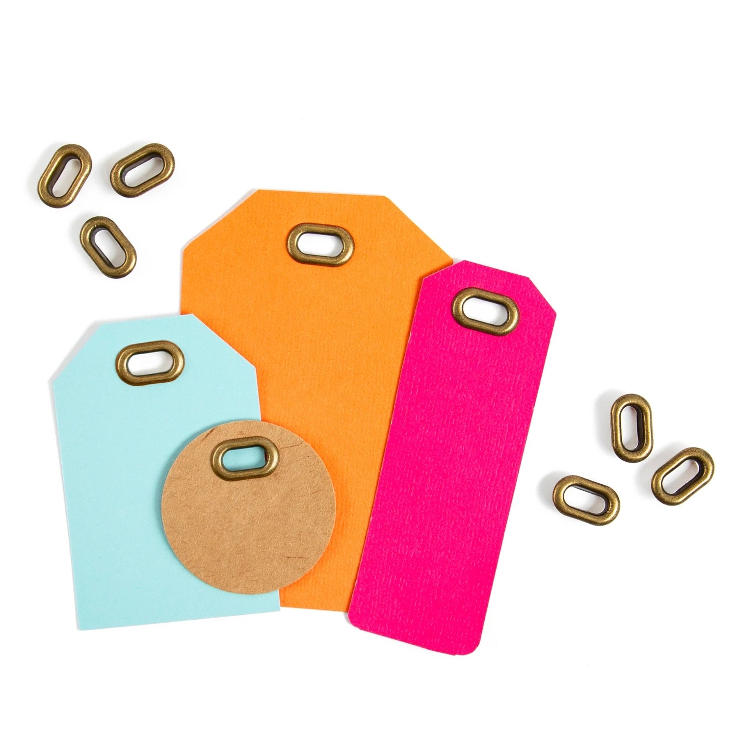 Copper Oval Eyelets / Ojillos Ovalados Cobre Eyelets, Ojilos We R Makers