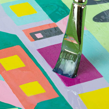 Triple Thick Brilliant Brush-On Gloss Glaze 236 ml / Barniz Vitrificante Vitral DecoArt