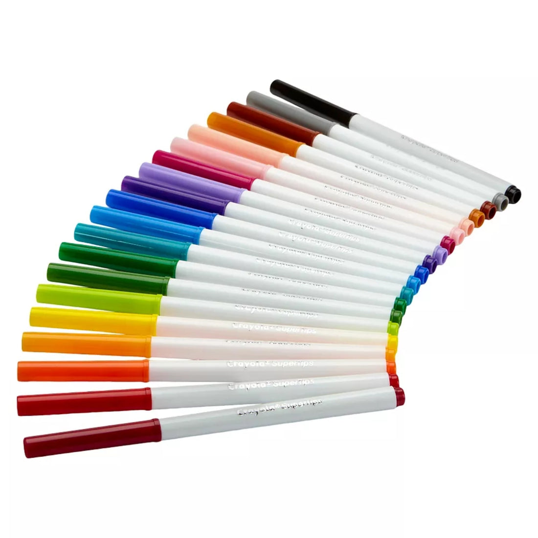 Super Tips Washable Markers / 20 Marcadores Lavables Crayola Marcadores &amp; Plumones Crayola