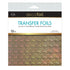 Transfer Foil Firelight 6 x 6"/ 12 Hojas de Foil Reactivo al Toner Adornos / Embellishments Therm O Web