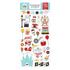 Wish Upon a Star Chipboard Embellishments / Adornos Mickey Stickers Echo Park