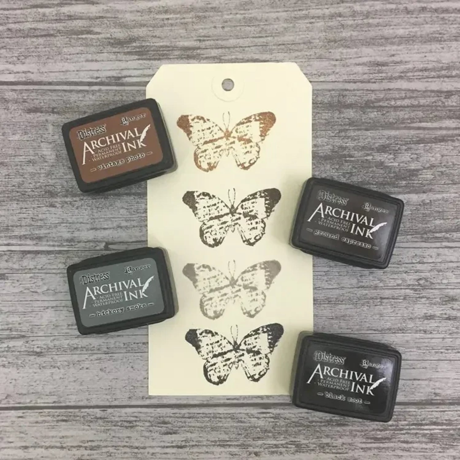 Distress Archival Mini Ink Kit 3 / Kit 3 Mini Tintas Distress Archival Tintas Ranger
