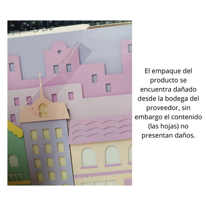 EA Pastels Cardstock Pack / Paquete de Cartulina en Tonos Pastel Papel American Crafts