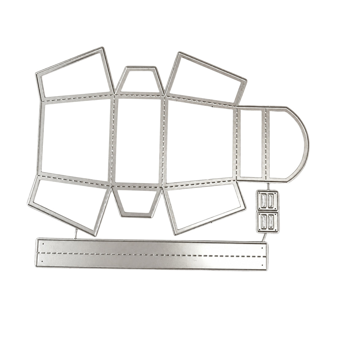 Suaje Cajita de Bolso Elegante con Asa Dados de Corte / Suajes / Troqueles Hobbees