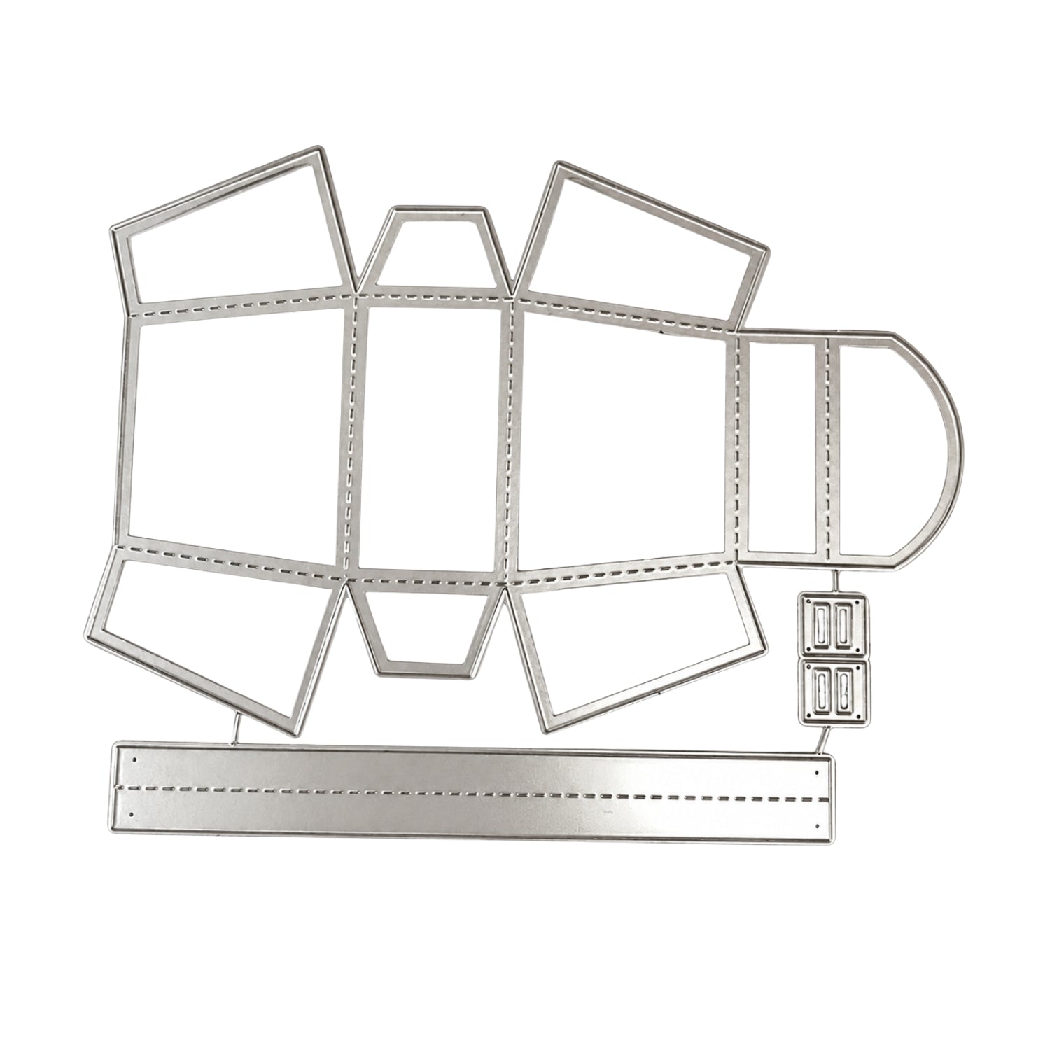 Suaje Cajita de Bolso Elegante con Asa Dados de Corte / Suajes / Troqueles Hobbees