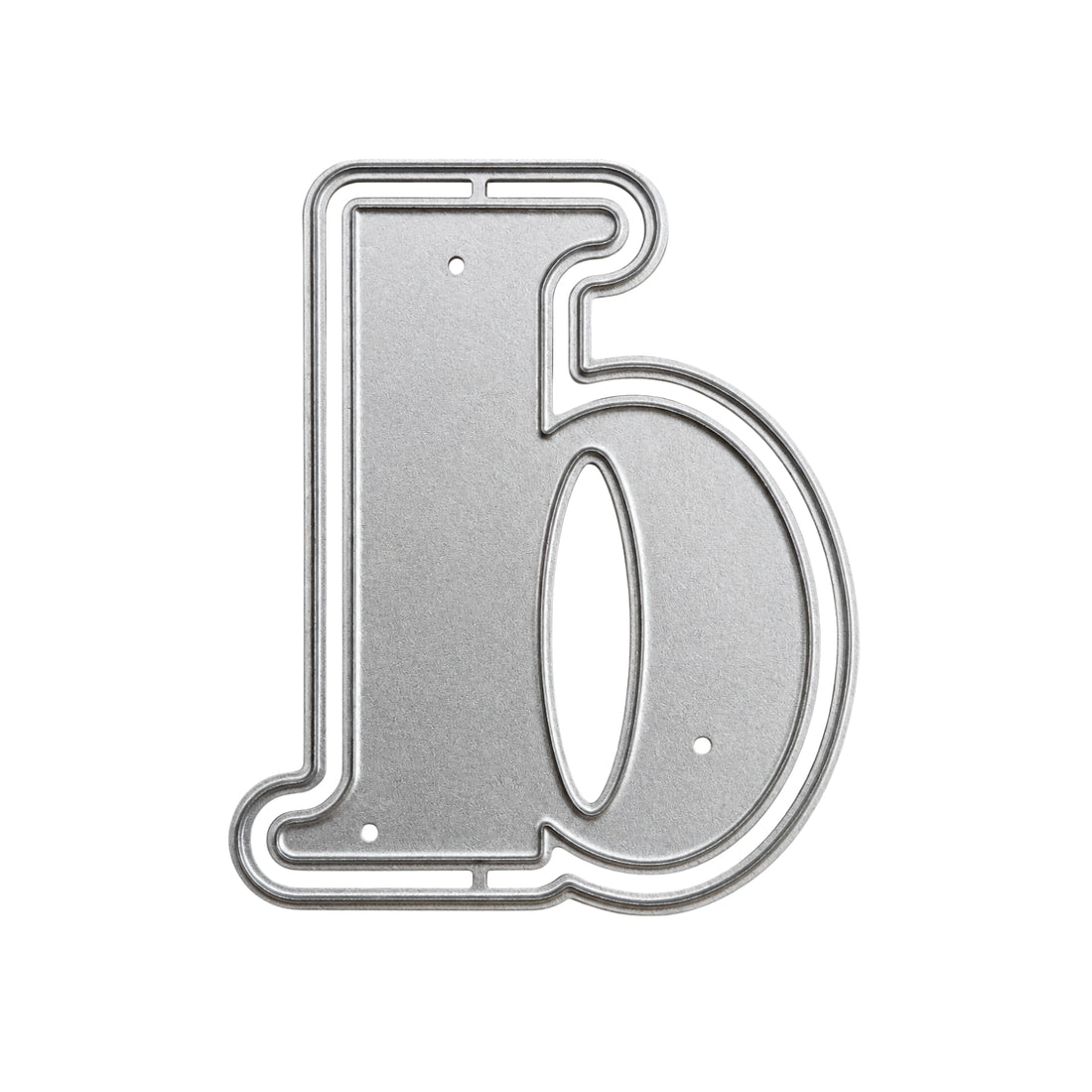 Suaje de Letra B Minúscula Con Contorno