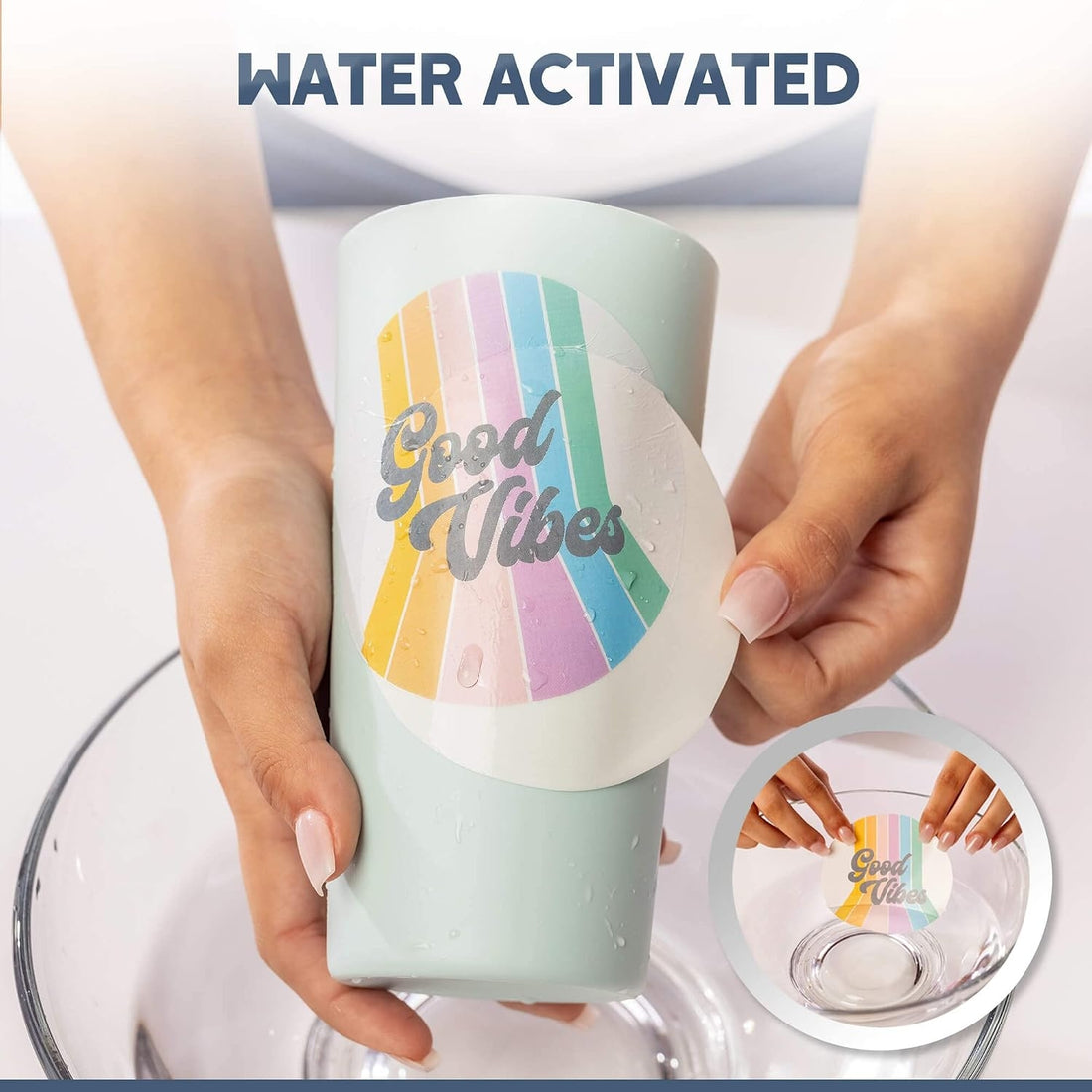 Spin It Water Slide Paper / Papel Transferible Acetato y Especializados We R Memory Keepers