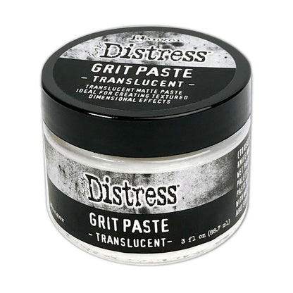 Tim Holtz Distress Grit Paste Translucent / Pasta de Arena Translúcida Medios Mixtos y Pastas Texturizadoras Tim Holtz
