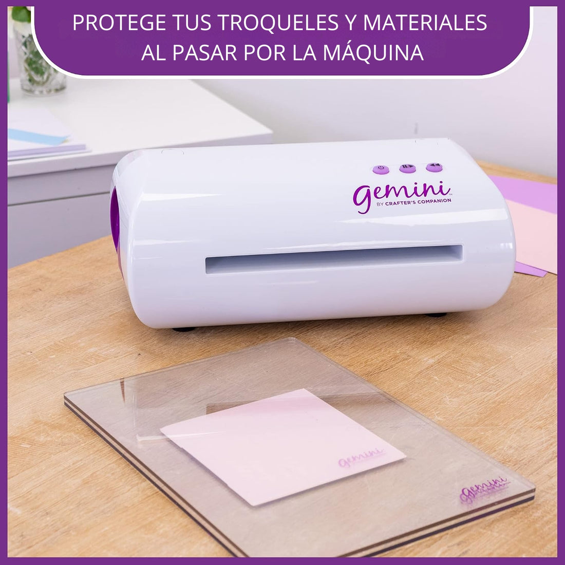 Gemini Clear Cutting Plate / Placa de Corte para Gemini Accesorios Crafter&