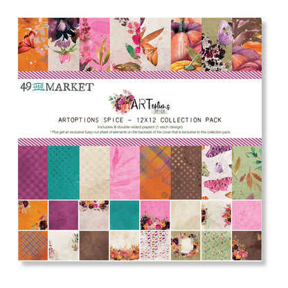 ARToptions Spice Pack 12" / Paquete de Cartulina Doble Cara Papel 49 and Market