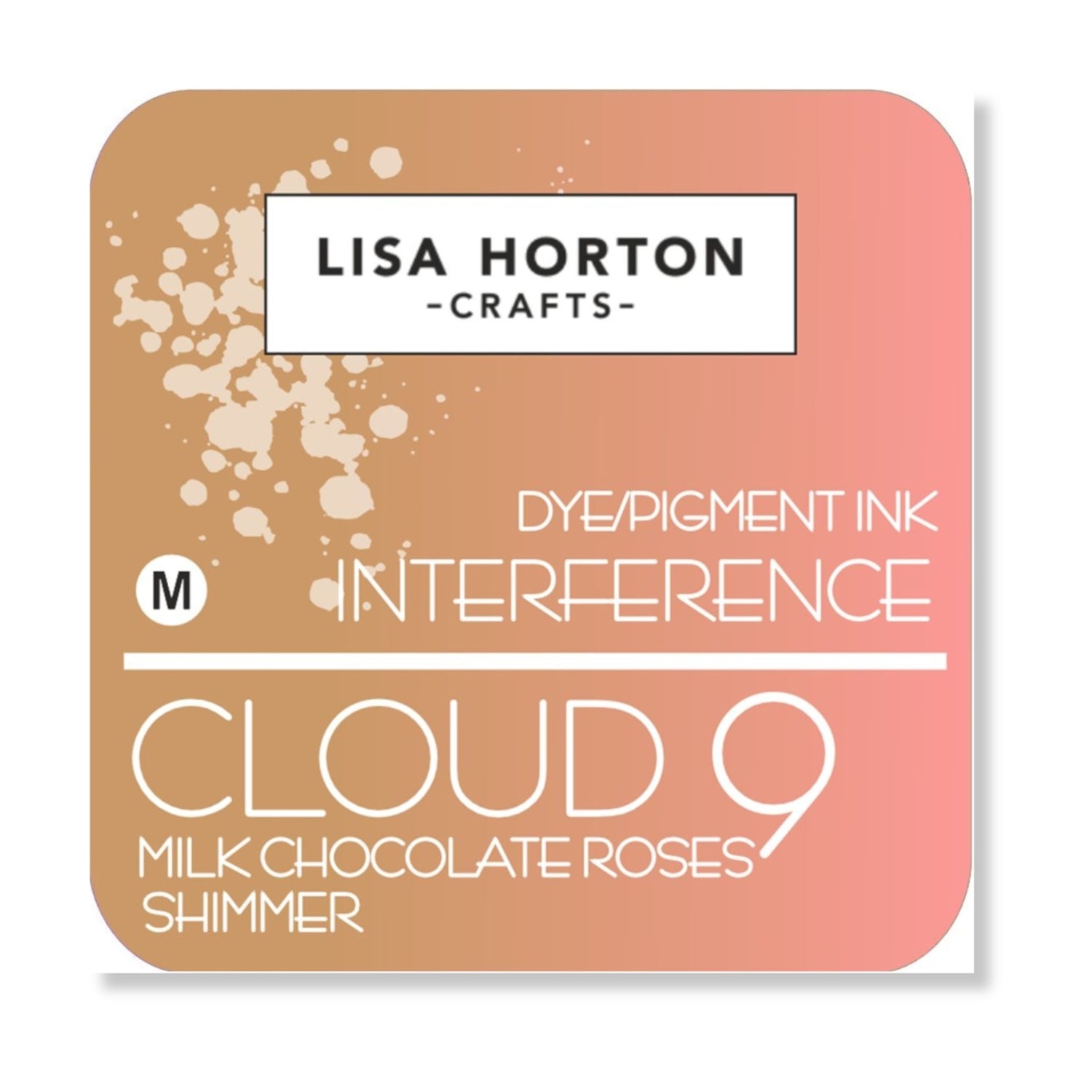 Interference Ink Pad Milk Chocolate Roses / Tinta De Interferencia Rosas de Chocolate Tinta para Sellos Lisa Horton Crafts