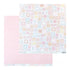 Double-Sided Cardstock Nursery / 1 Hoja de Cartulina Doble Cara Bebés Papel, Hojas Sueltas American Crafts