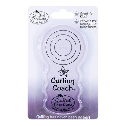 Curling Coach Tool / Herramienta Entrenadora para Filigrana Filigrana Quilled Creations