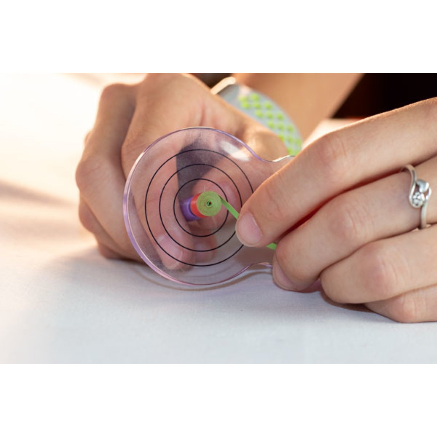 Curling Coach Tool / Herramienta Entrenadora para Filigrana Filigrana Quilled Creations