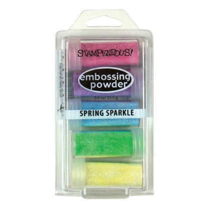 Embossing Powder Spring Sparkle Set / 5 Polvos de Embossing Primavera