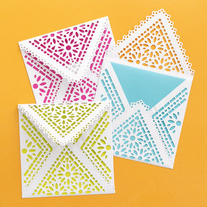 Splendid Cards &amp; Envelopes / Tarjetas y Sobres Caladas Regalos American Crafts