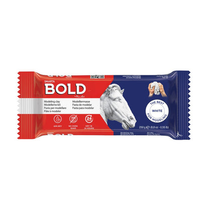 Air Dry Modeling Clay Bold / Arcilla Para Modelar Blanca Modelado Smarta Bold