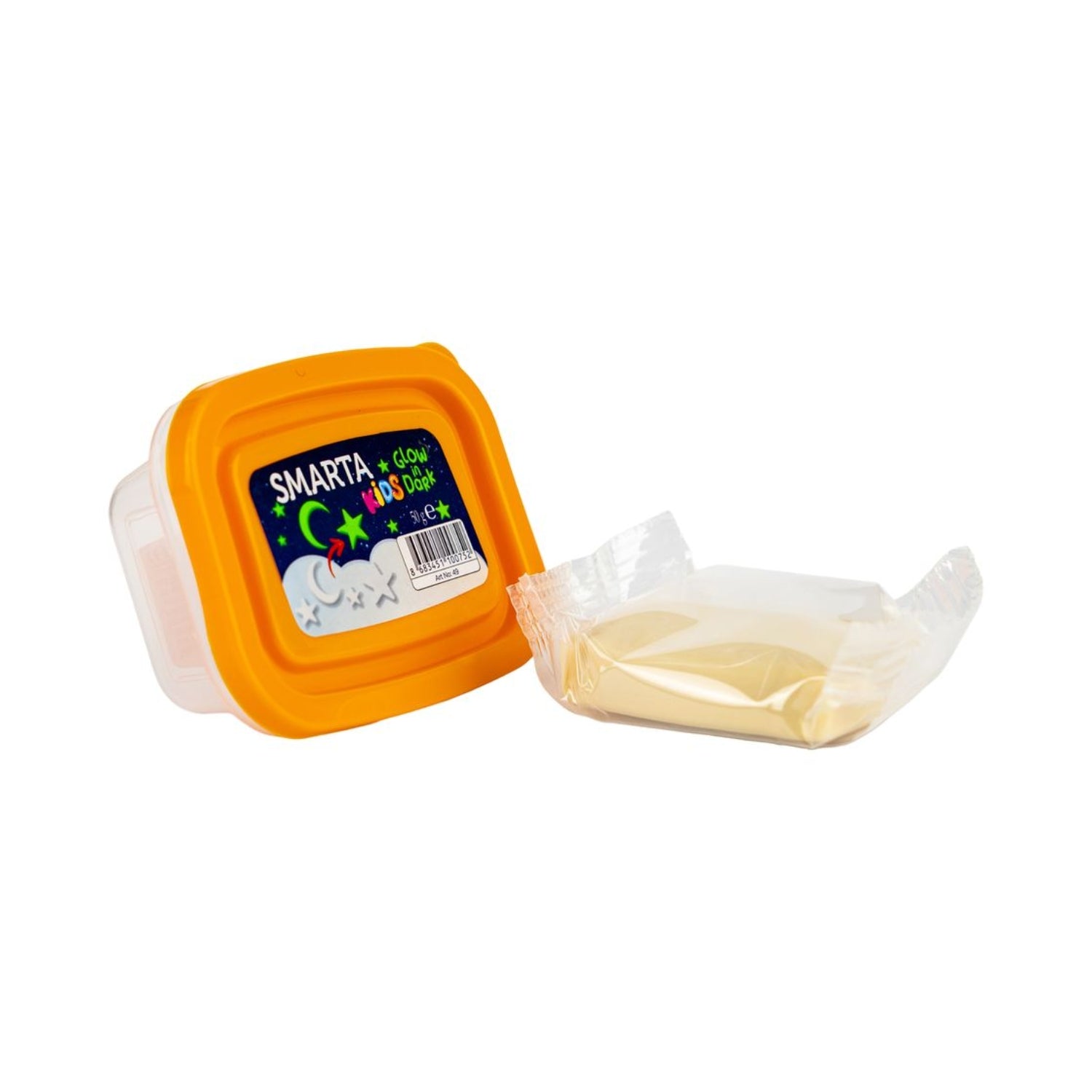 Kids Air Dry Modeling Clay / Arcilla Para Modelar Brilla En La Oscuridad Modelado Smarta Bold