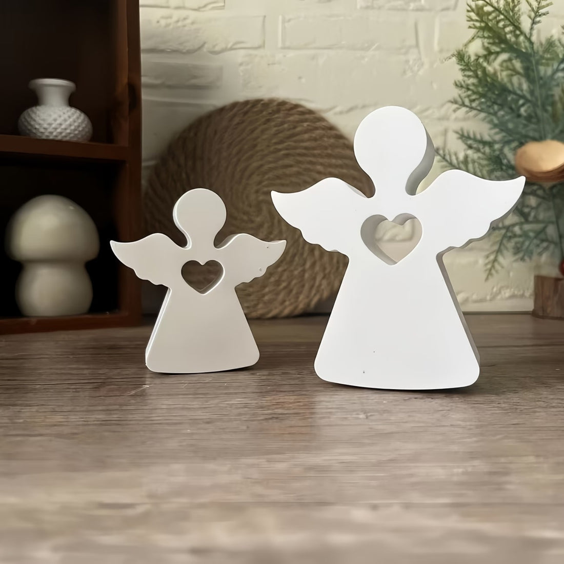 Set de Moldes de Silicón de Angelitos Herramientas para Modelado Hobbees
